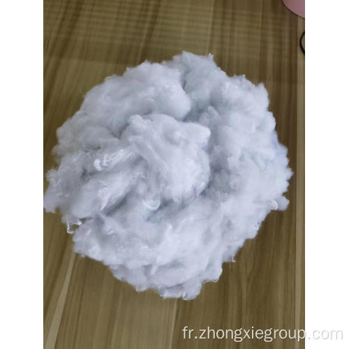 Polyester recyclé Fiber Optical White